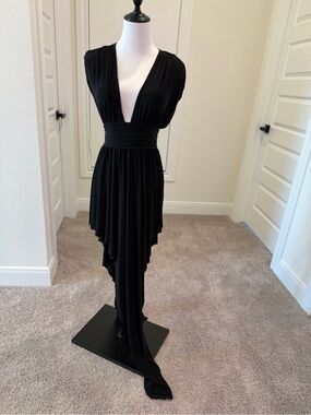 black dress